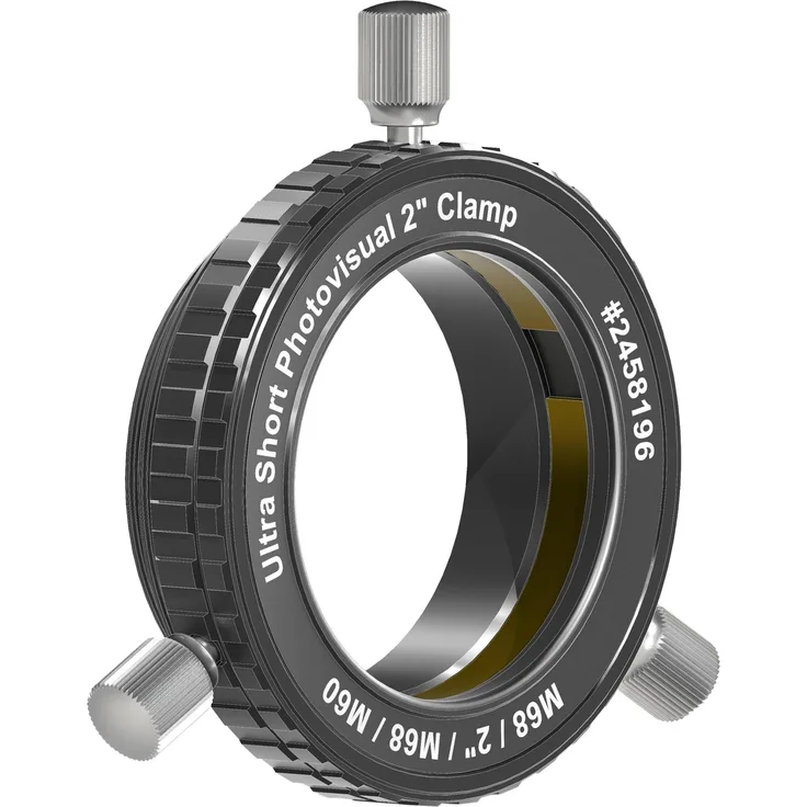 Baader Planetarium Ultrashort 50,8mm Okularklemme mit Gewinde M68 männl-M68-M60 Adapter-Gewinde