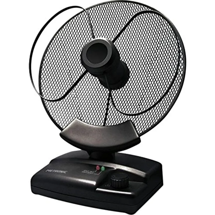 Metronic 426994 TV-Antenne - TV-Antennen (Schwarz, 32 dBi, FM,UHF,VHF)
