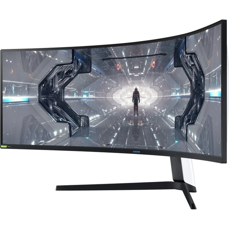 Samsung Odyssey G9 C49G95T - 49 Zoll, DQHD (5120 x 1440), VA-Panel, 240Hz, 1ms, 1000cd/m² (LC49G95TSSUXEN) – Bild 2