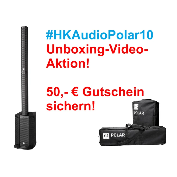 HK Audio Polar 10 System, inkl. Schutzhüllen – Bild 1