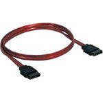 Manhattan 340700 SATA-Datenkabel, 7-polig Stecker auf Stecker, 50 cm rot