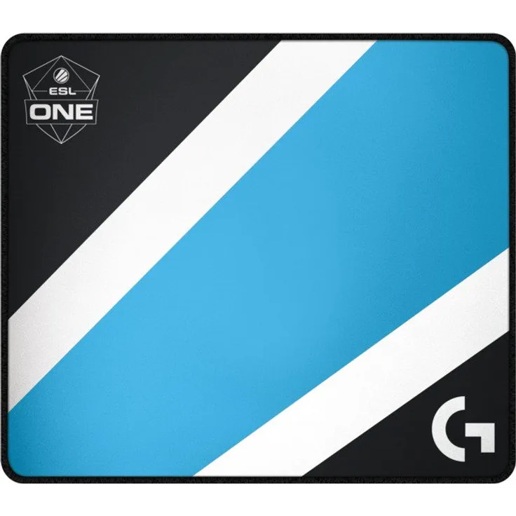 Logitech G640 Gaming Maus Pad ESL Edition, schwarz/blau