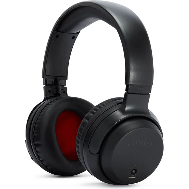 Aiwa WHF-880 Wireless Over-Ear-Kopfhörer, Drahtloser Sender mit PLL-Technologie, schwarz – Bild 3