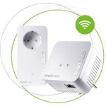 Devolo Magic 1 WiFi Mini Starter Kit (1x Magic 1 WiFi Mini, 1x Magic 1 LAN), Ethernet, Powerline, 1200 MBps, weiß