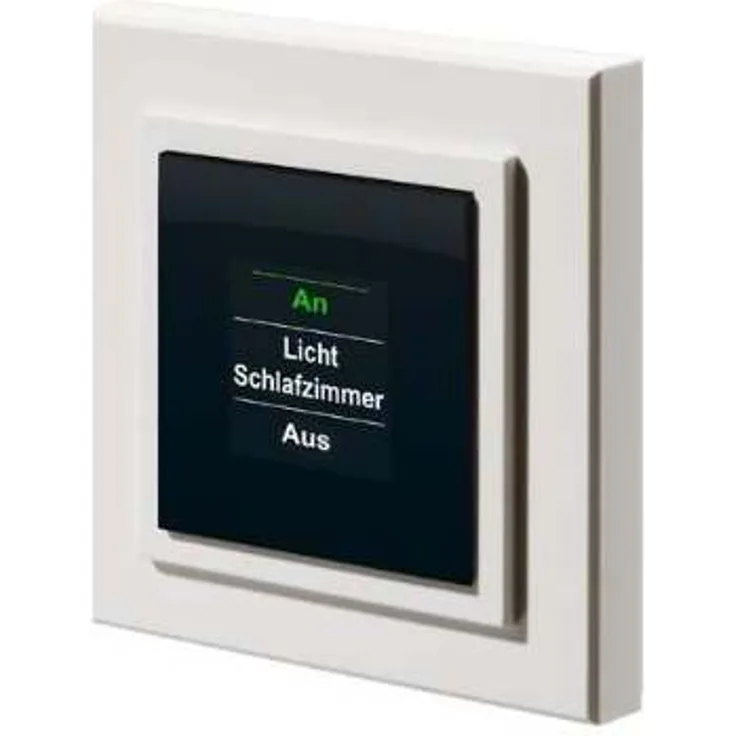 HomeMatic Funk-Display-Wandtaster, Aufputzmontage (HM-PB-4Dis-WM-2)