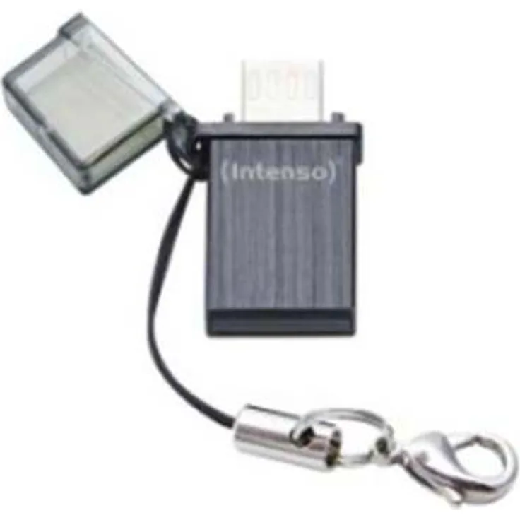 Intenso Mini Mobile Line On-the-go 8 GB USB-Stick USB 2.0 (USB und micro-USB) schwarz