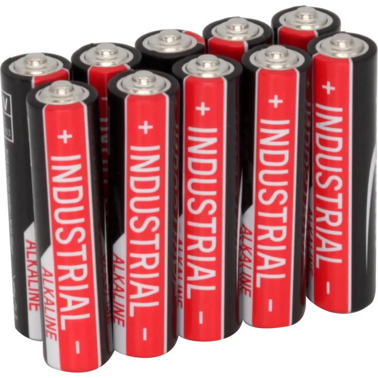 Ansmann Industrial Alkaline Batterie Micro AAA LR03 Longlife Alkalibatterie Industriebatterie für hohen Strombedarf (10er Pack) – Bild 1