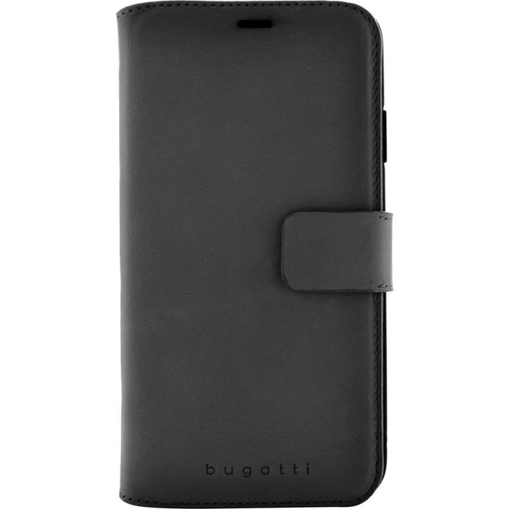 bugatti Zurigo Leder Etui für Apple iPhone Xs Max - Schwarz