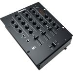 Numark M4 - 3-Kanal DJ-Scratch-Mixer, rack-einbaufähig, mit 3-Band-Equalizer, für die Disco ausgelegten Eingängen, Mikrofon-Eingang, austauschbarem Crossfader und Reverse--Slope-Reglern