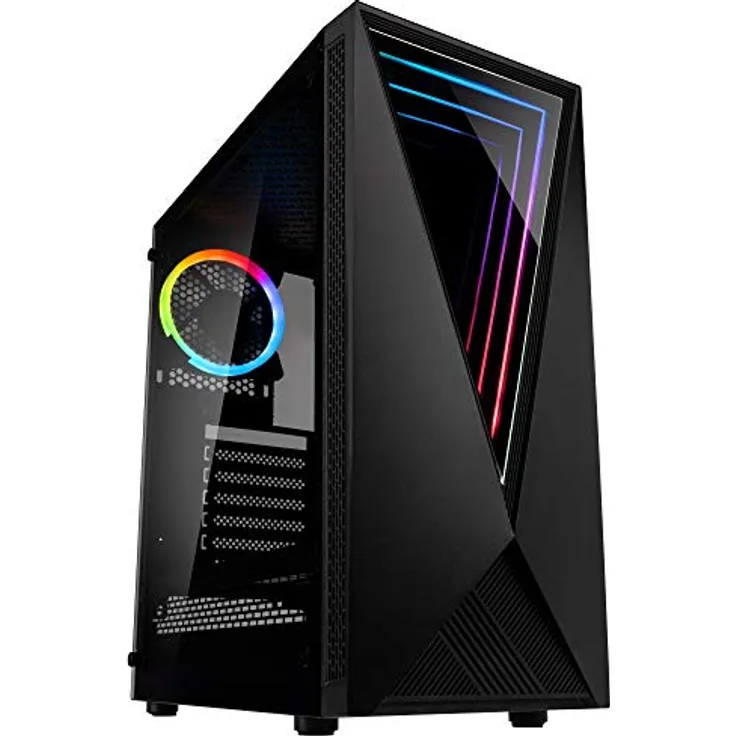 VOID RGB Midi-Tower - schwarz Window - Gehäuse - ATX (VOID RGB)