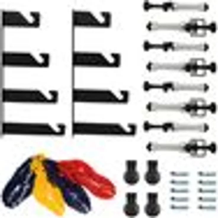 Caruba Aufhängungssystem für 4 Rollen Wand-/Wandmontage für 4 Rollen Wand-/Wandmontage