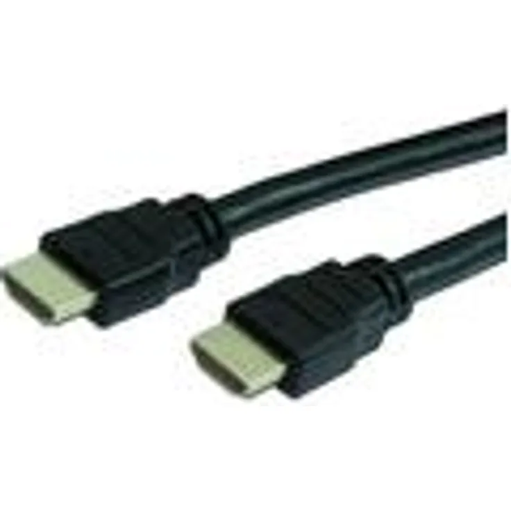 MediaRange 1.4 Gold Connector,1,5m,black,Ethernet