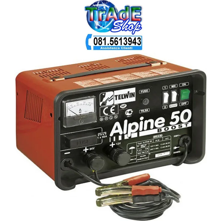 telwin-te 807548 Alpine Boost 230 V 50 ? 12 ? 24 V