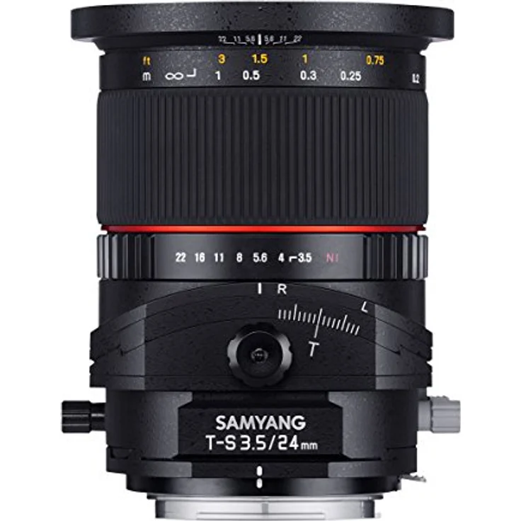 Samyang 24mm F3.5 T-S Objektiv für Anschluss Sony Alpha – Bild 1