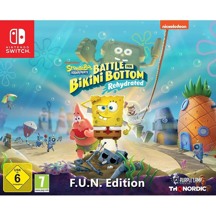 Spongebob SquarePants - Battle for Bikini Bottom Rehydrated (F.U.N. Edition) (Switch) – Bild 1
