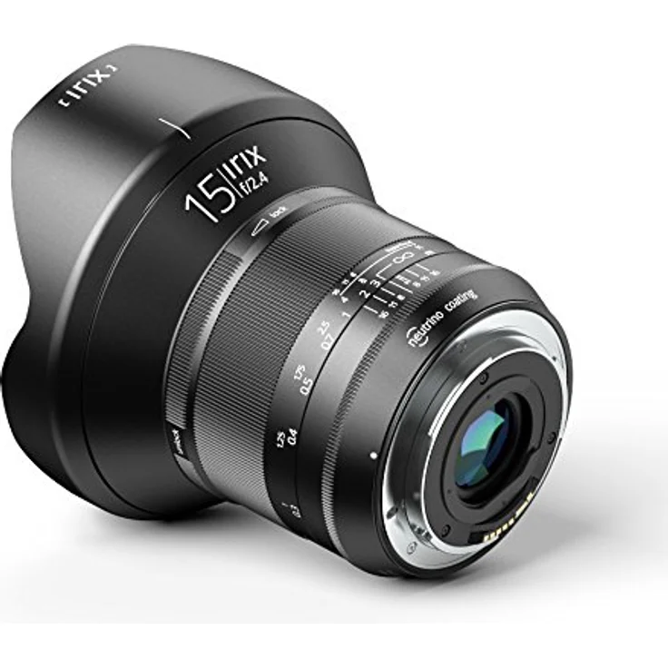 Irix IL-15BS-NF Ultraweitwinkelobjektiv Blackstone 15mm f2,4 für Nikon F (95mm Filtergewinde Vollformat, leuchtende Beschriftung, optimierter Fokusring)