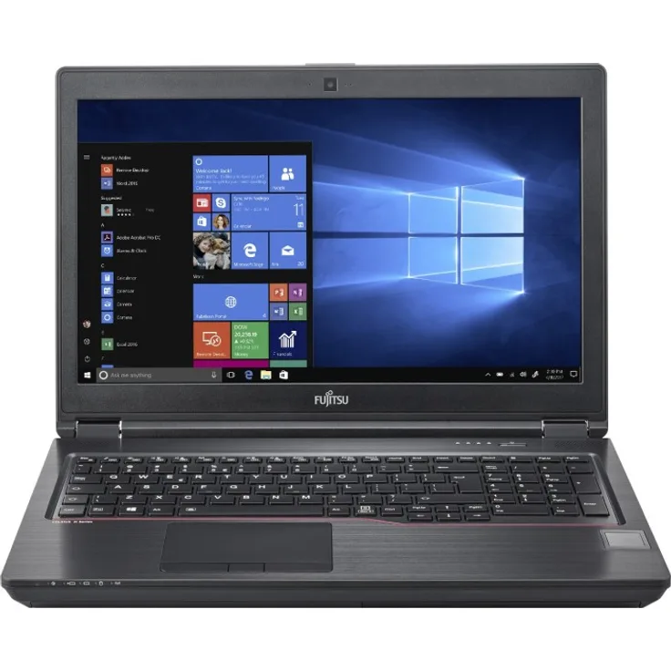 Fujitsu CELSIUS H7510 Business-Laptop - 15,6 Zoll (39,6 cm) Full HD, Intel Core i7-10850H, 32GB RAM, 512GB SSD, Windows 10 Pro 64-Bit, NVIDIA Quadro T1000 (VFY:H7510M17A1DE)
