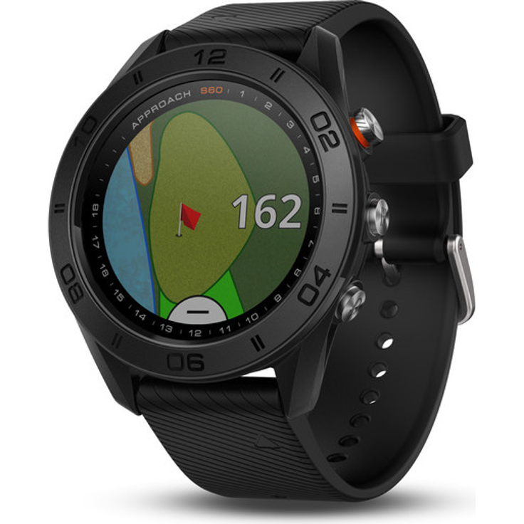 Garmin Approach S60 Smartwatch GPS, Unisex, 46mm, Schwarz (010-01702-00) – Bild 1