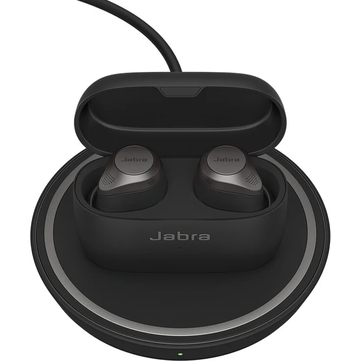 Jabra Elite 85t In-Ear Kopfhörer, Bluetooth, Mikrofon, Noise Cancelling, spritzwassergeschützt, Titan schwarz – Bild 4
