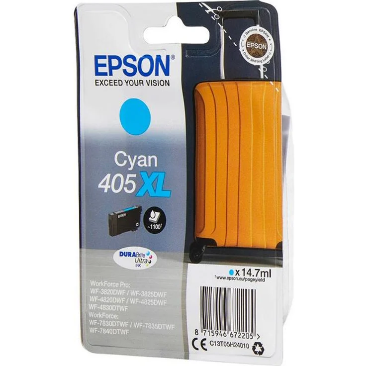 EPSON T05H240 Tintenpatrone 405XL cyan – Bild 1
