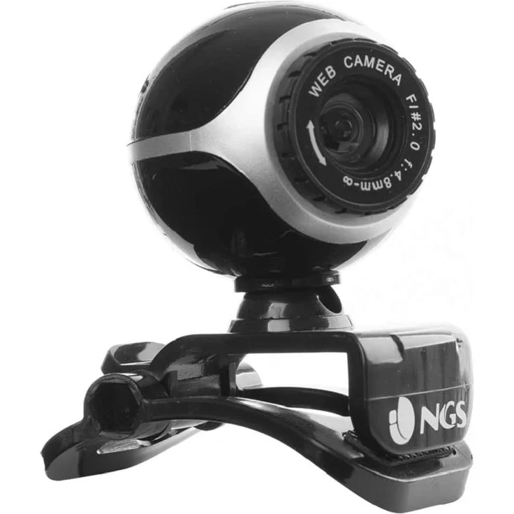 NGS XpressCam300 5MP USB 2.0 Schwarz, Silber Webcam - Webcams (5 MP, 8 MP, USB 2.0, Schwarz, Silber, CMOS, 180 g) – Bild 2