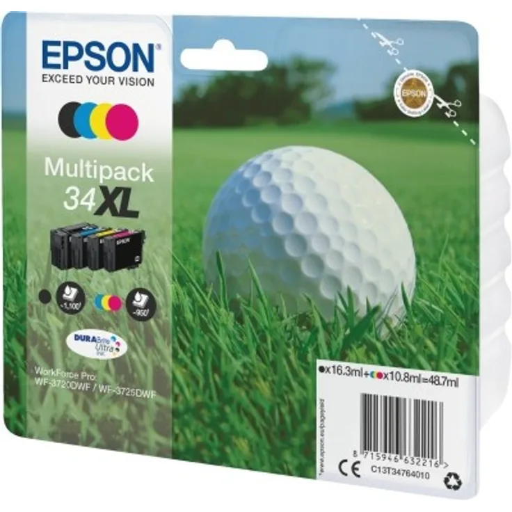 Epson Multipack 4-colours 34XL DURABrite Ultra Ink
