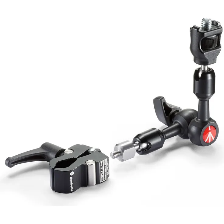 Manfrotto 244 Micro Friktionsarm Kit: & Verdrehschutz & Nano Clamp