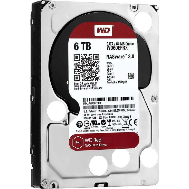 Western Digital WD Red Plus 6TB, SATA 6Gb/s (WD60EFRX) – Bild 3