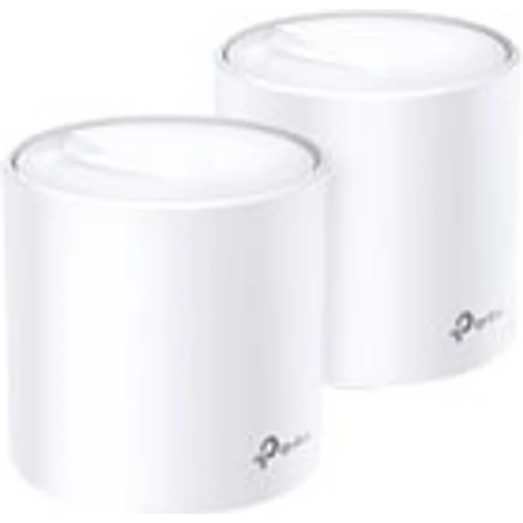 TP-Link Deco X20 - V2 - WLAN-System (2 Router) - bis zu 370 qm - Netz - GigE - 802.11a/b/g/n/ac/ax - Dual-Band – Bild 1