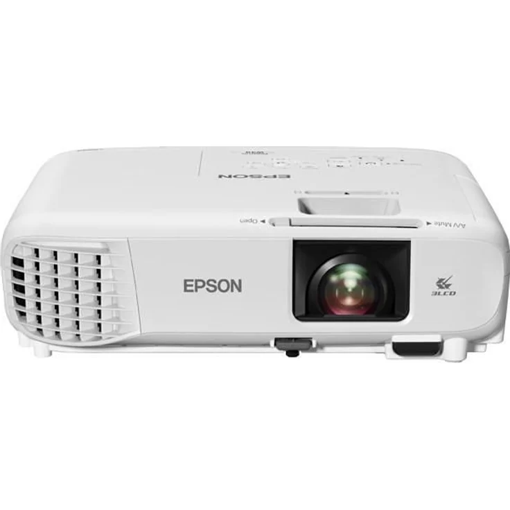 Epson EB-W49 Business-Beamer, LCD, WXGA (1280 x 800), Kontrast 16000:1, 3800 ANSI-Lumen, Bildverhältnis 16:10, weiß – Bild 1