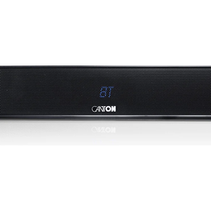 Canton DM 60 2.1 Soundbase ohne Subwoofer mit Subwoofer, kabellos/kabelgebunden, geeignet für TV, schwarz (2018) – Bild 9