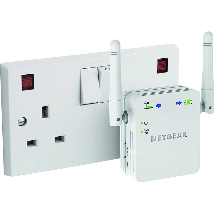 Netgear WLAN Repeater WN3000RP WLAN Verstaerker und Super-Boost WiFi (N300, Abdeckung 1 bis 2 Räume und 10 Geräte, Geschwindigkeit bis 300 MBit-s, WPS, kompaktes Design) – Bild 6