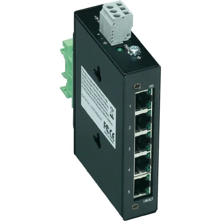 Wago 5-PORT INDUSTRIAL ECO SWITCH