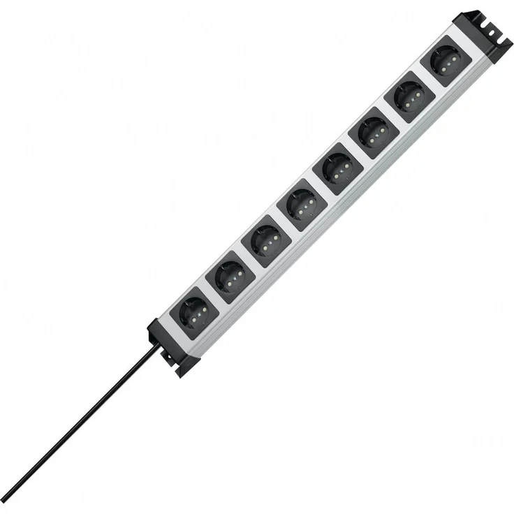 Kopp 226920014 Powerversal Steckdosenleiste, 8-fach, IP 20 – Bild 1