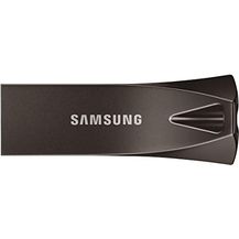 Image for Samsung BAR Plus 256GB Typ-A 400 MB-s USB 3.1 Flash Drive Titan Gray (MUF-256BE4-APC)