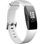 Fitbit Inspire HR Fitness-Tracker Unisex, S/L, Kunststoffgehäuse, Schwarz/Weiß