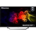 Hisense 55U7QF 139 cm (55 Zoll) ULED Smart TV (Ultra HD, HDR) HD-Triple-Tuner (Sat, Antenne, Kabel) Modelljahr 2020 Energieklasse G