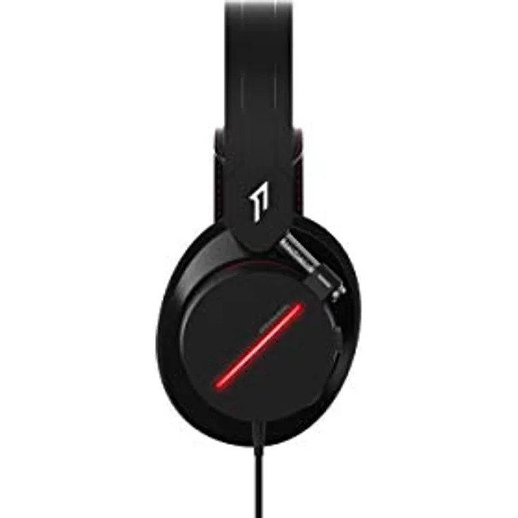 1MORE H1007 Spearhead Gaming Headset Over-Ear mit Kabel (7.1-Surround-Sound, 54 mm-Treiber, Dual Mikrofon) für PC, Xbox, PS4, Mobilgeräte