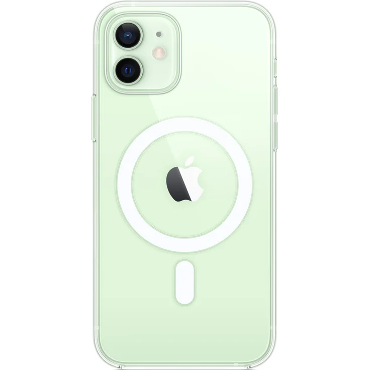 Apple MHLM3ZM/A Clear Case mit MagSafe, geeignet für Apple iPhone 12/12 Pro, Handy-Schutzhülle, transparent – Bild 8