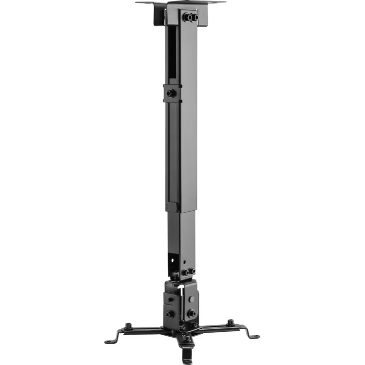 AISENS CWP01TSE-047 Projektorhalterung Wand- - Decken Schwarz - Projektorhalterungen (Wand- - Decken, 20 kg, Schwarz, Stahl, 350-560 mm, 16°)