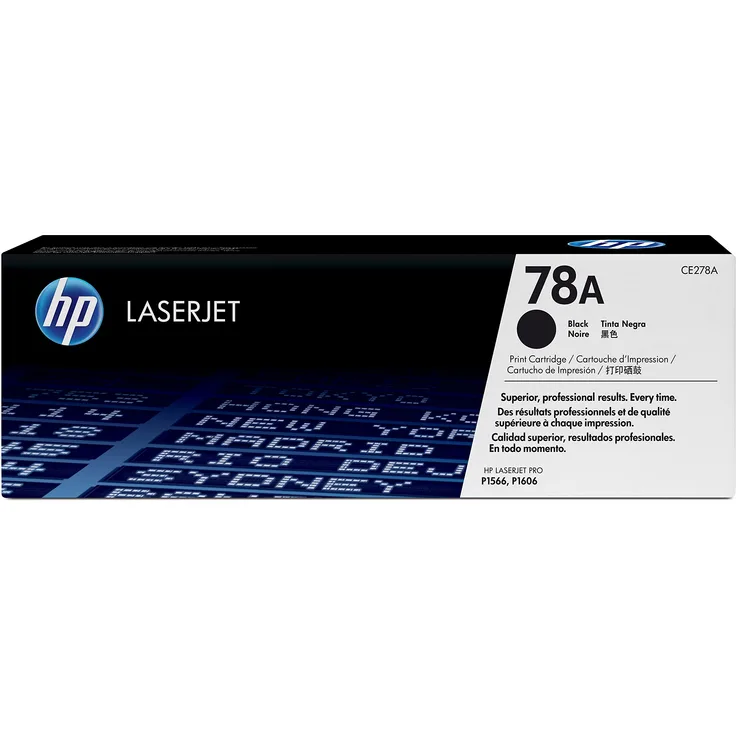 HP 78A (CE278A) Schwarz Original Toner für HP Laserjet Pro P1566, P1606dn, M1536dnf