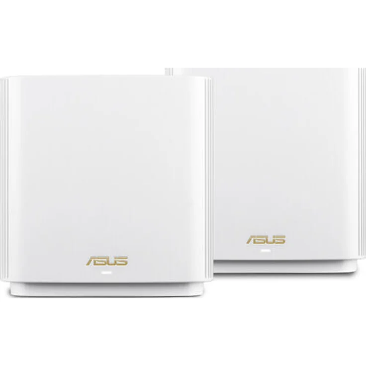Asus Ai Mesh AX-WLAN System ZenWiFi XT8 (2in1 Mesh Zugangspunkte-Set, AX6600 WiFi 6 Mesh-Backbone und Client-Verbindung, 3x Gigabit LAN, 2.5G WAN, App Steuerung, Roaming, AiProtection) weiß – Bild 2