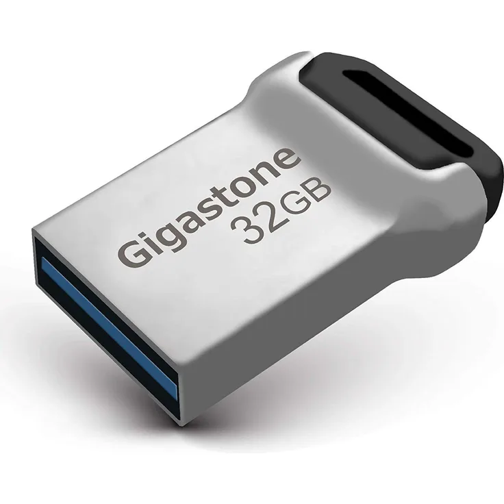 Gigastone USB-Speicherstick (USB 3.0, langlebig, Metalllegierung, wasserfest, für PC, Windows Linux, Apple MAC Desktop (aufgearbeitet) 32 GB