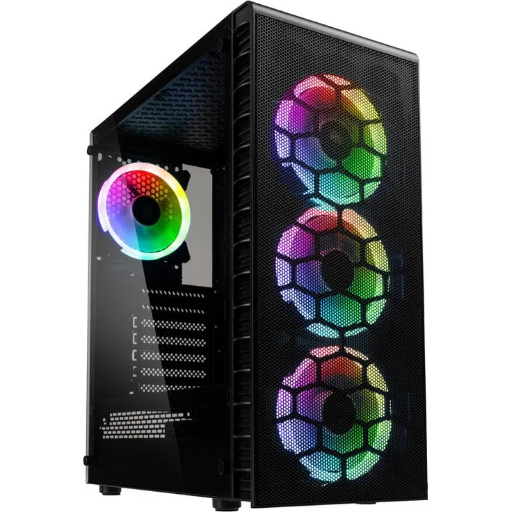 Kolink Observatory Lite Mesh RGB Midi-Tower - schwarz