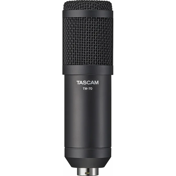 Tascam TM-70 Dynamisches Mikrofon für Podcasting und Berichterstattung