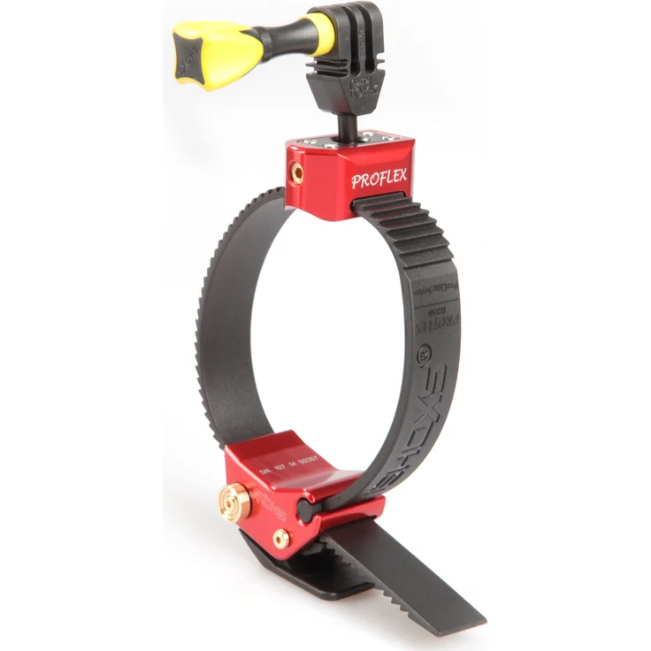 iSHOXS Proflex Hochflexible Action-cam Halterung für GoPro, Rollei und kompatible Kameras - Rot – Bild 1