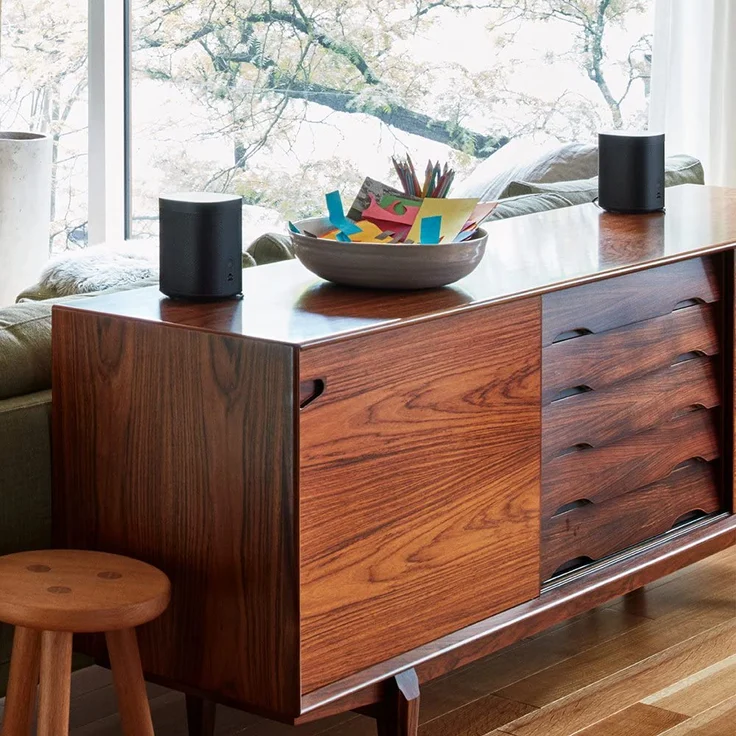 Sonos One, 2. Generation Multiroom-Lautsprecher mit Alexa, Webradio, geeignet für Indoor, Outdoor, schwarz – Bild 10