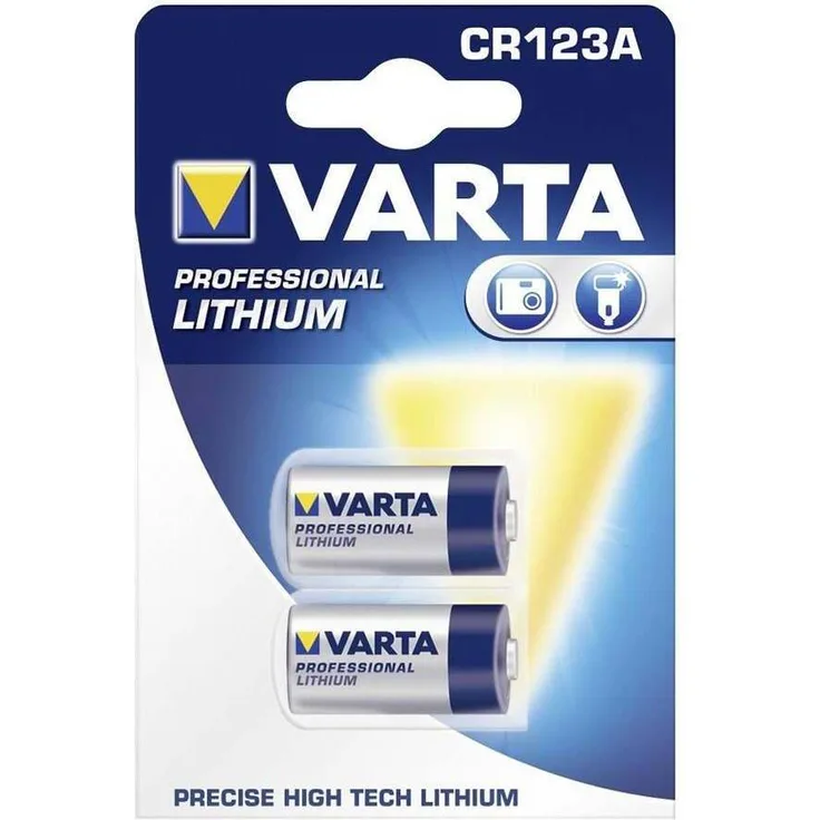 Varta Professional CR123A Lithium Batterie (2-er Pack)