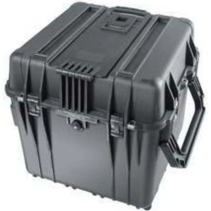 PELI 1430 Schlagfester Top Loader Behälter für Fotografie- und Computerequipment, IP67 Wasserdicht, 15L Volumen, Hergestellt in den USA, Mit Schaumstoffeinlage (Anpassbar), Schwarz