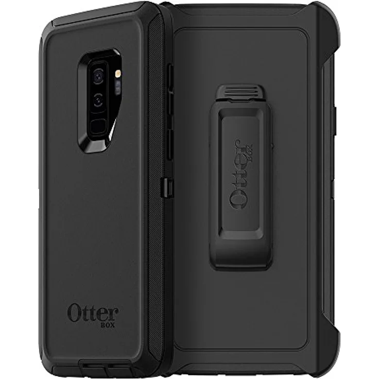 OtterBox Defender Sturzsichere Schutzhülle, (geeignet für Samsung Galaxy S9+) schwarz